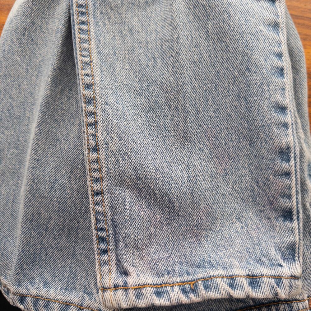 Levi 512 Tapered Slim Blue Jeans Vintage Size 9 Junior Medium - Picture 10 of 10